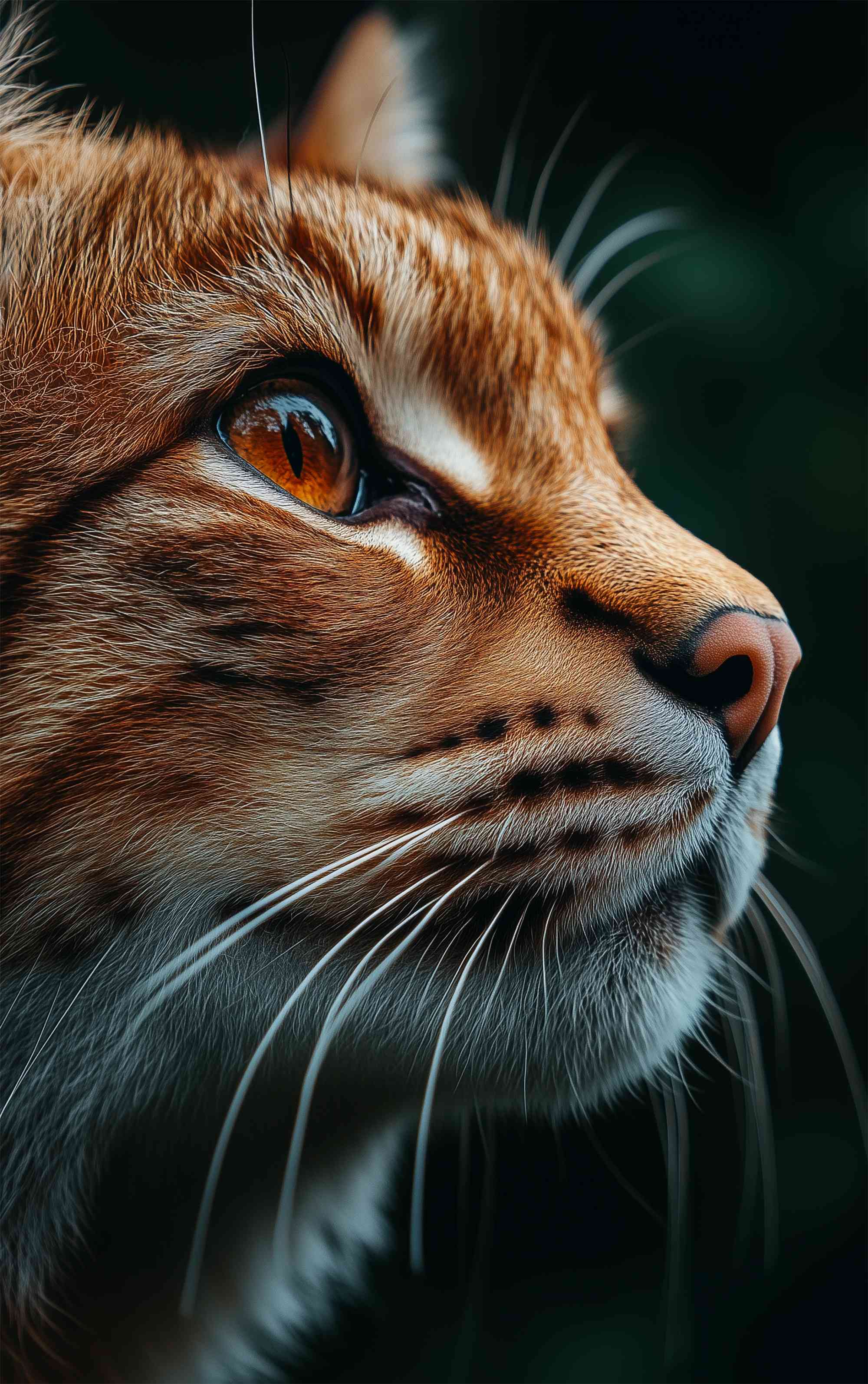 Close Up Cat Wallpaper HD – Stunning Macro Detail | MirrorLog